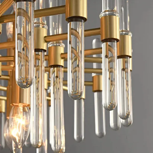 Alessandro Design CC850/480GD candelabru cristal 6xE14 auriu