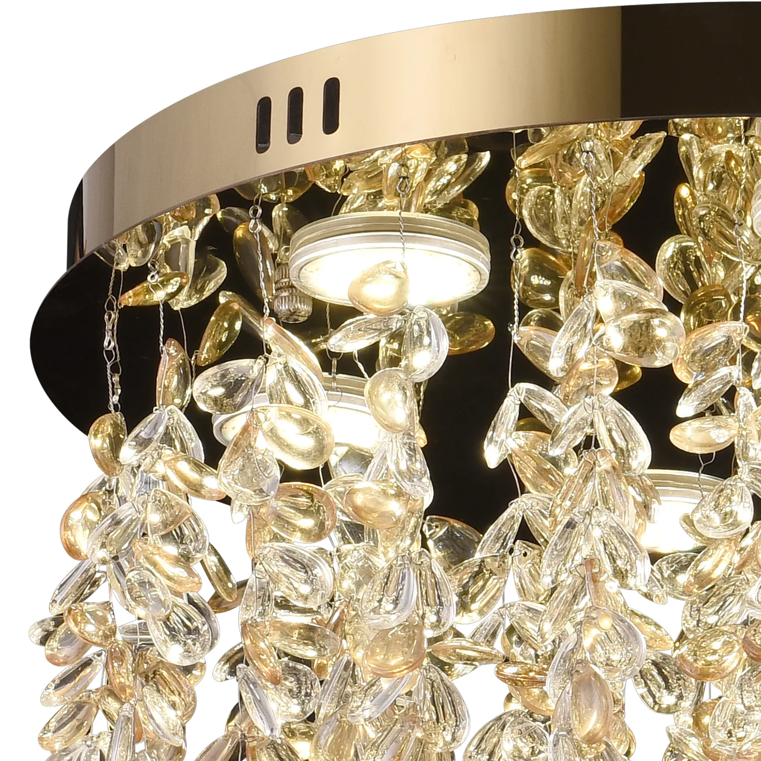 Alessandro Design LLC213/400GD candelabru cristal LED 22W auriu