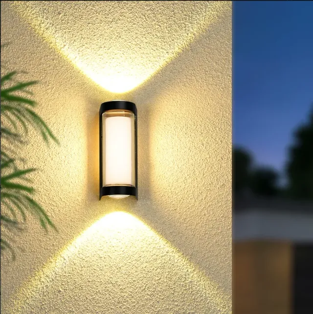 Alessandro Design Han aplica exterior LED 8W negru metal