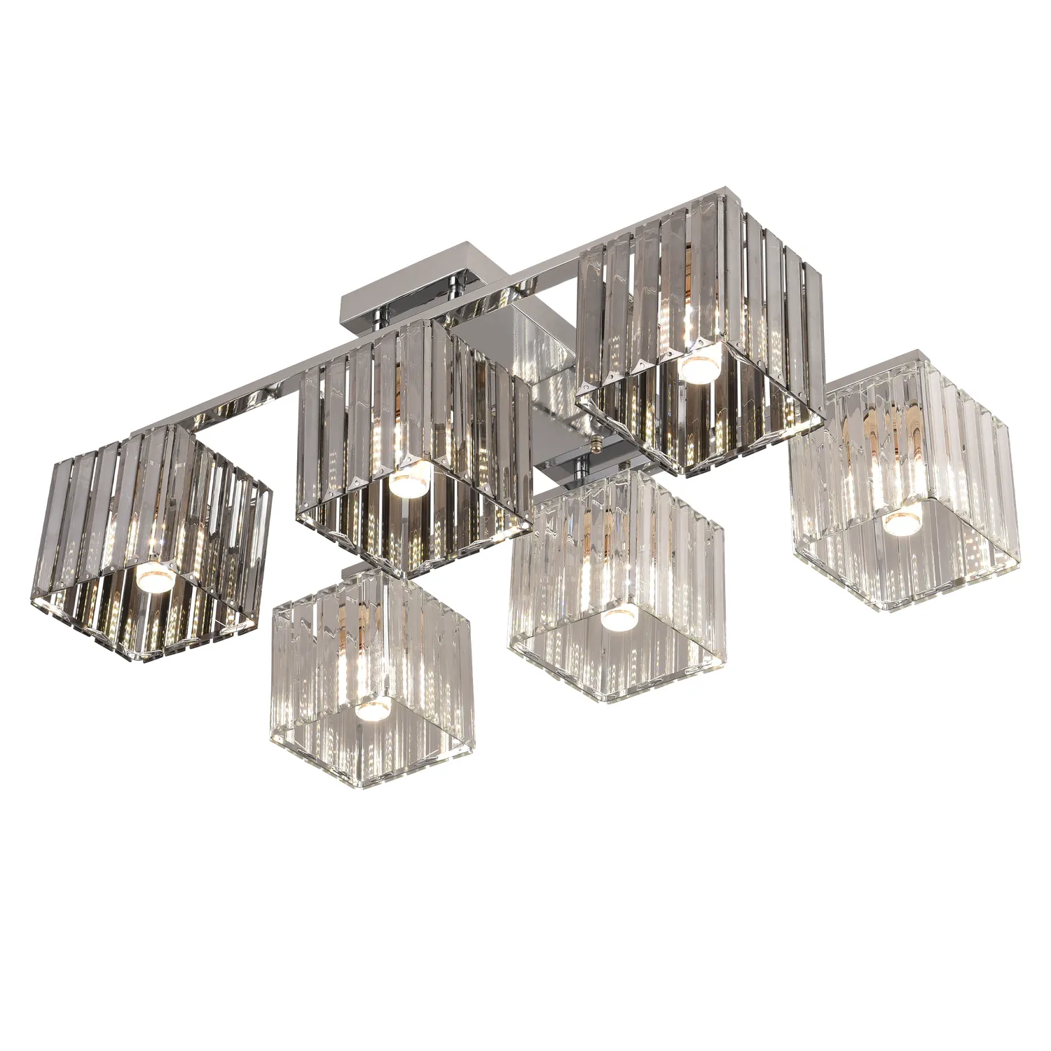 Alessandro Design Georgian LC115/6 lustra crom 6xE27 industrial