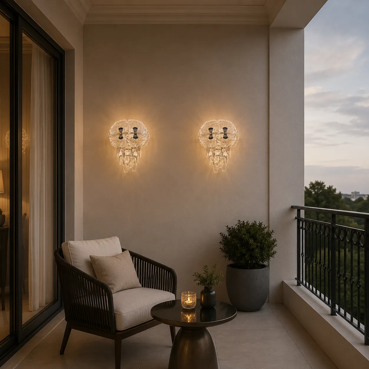 Alessandro Design Donno 3xE14 aplica perete aurie