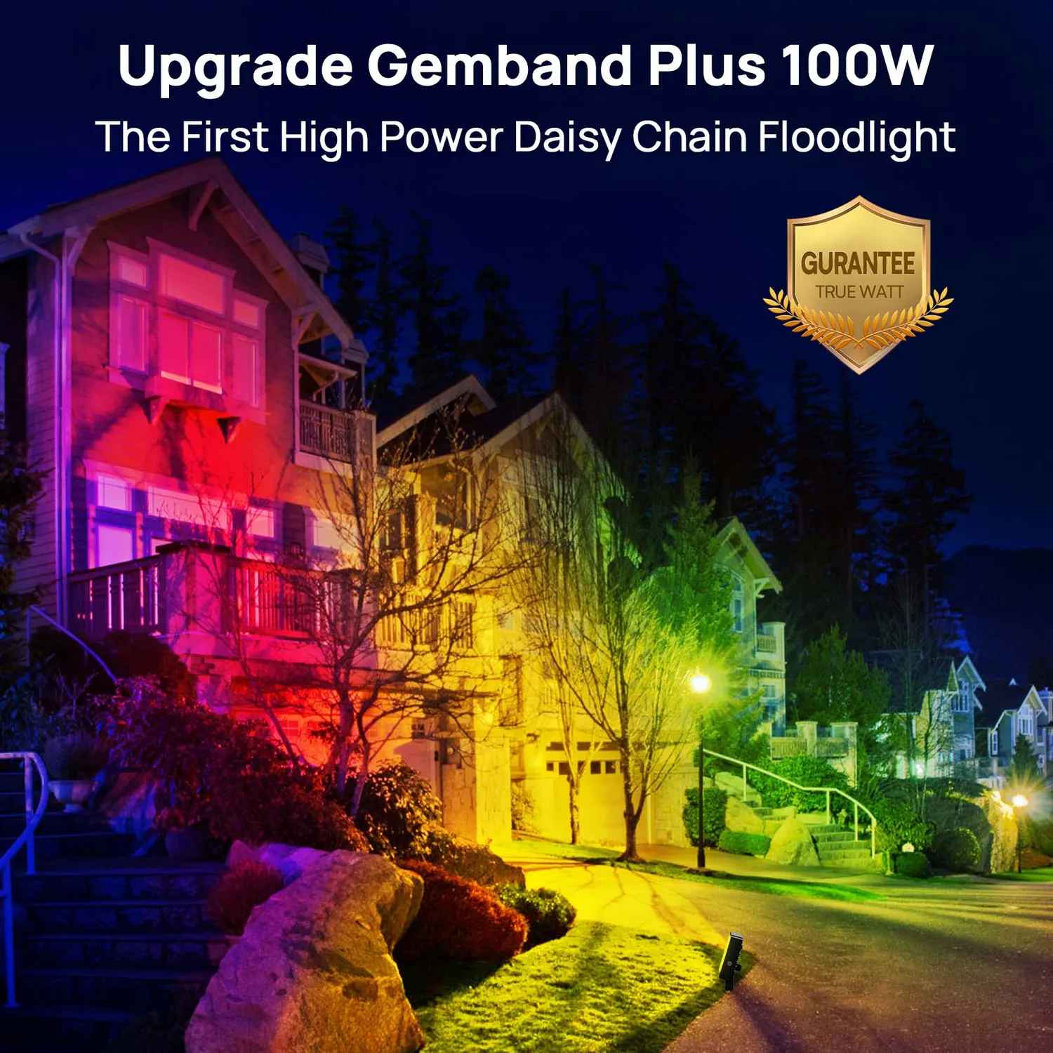 Ustellar GemBand 100W proiector LED RGBW 6 bucati smart