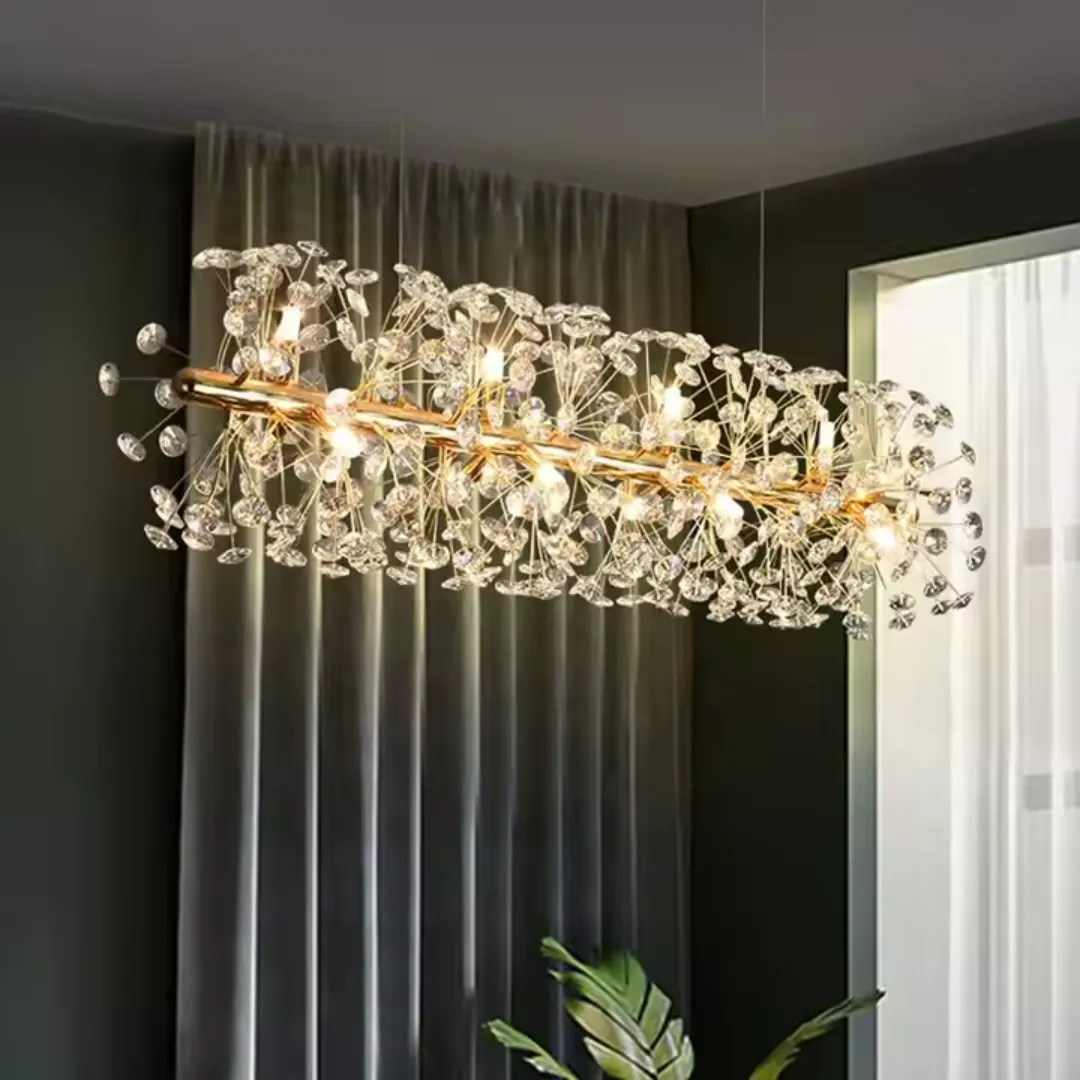 Alessandro Design Khujant candelabru auriu 9xG9 70cm