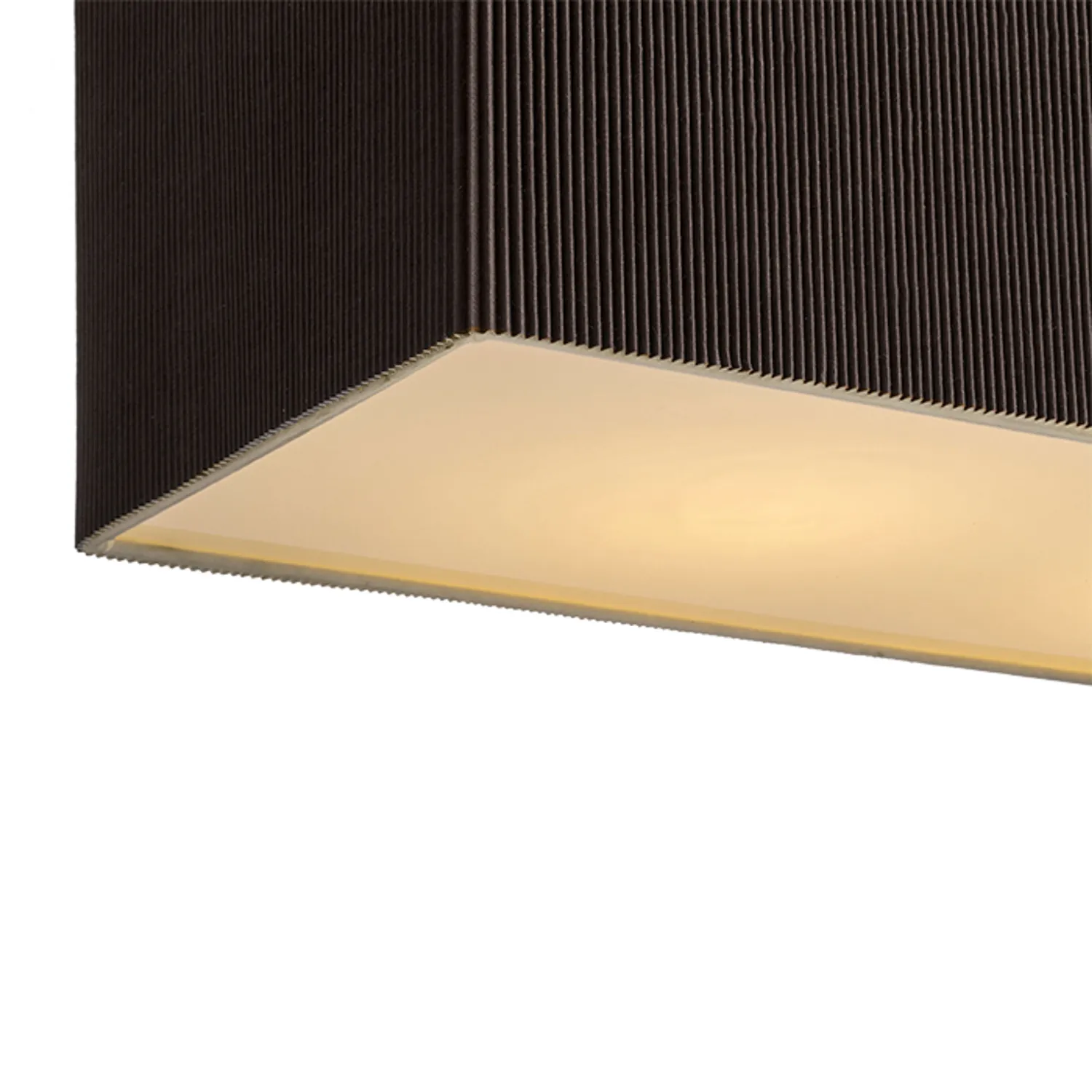 Rendl Light Studio Lope pendul negru plisat 4xE27