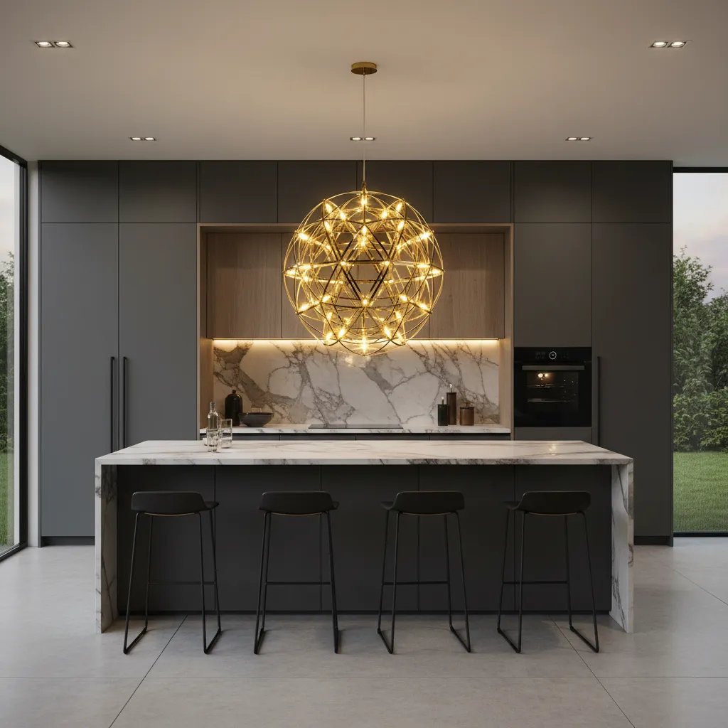 Alessandro Design Weld Nobile 18W candelabru LED crom
