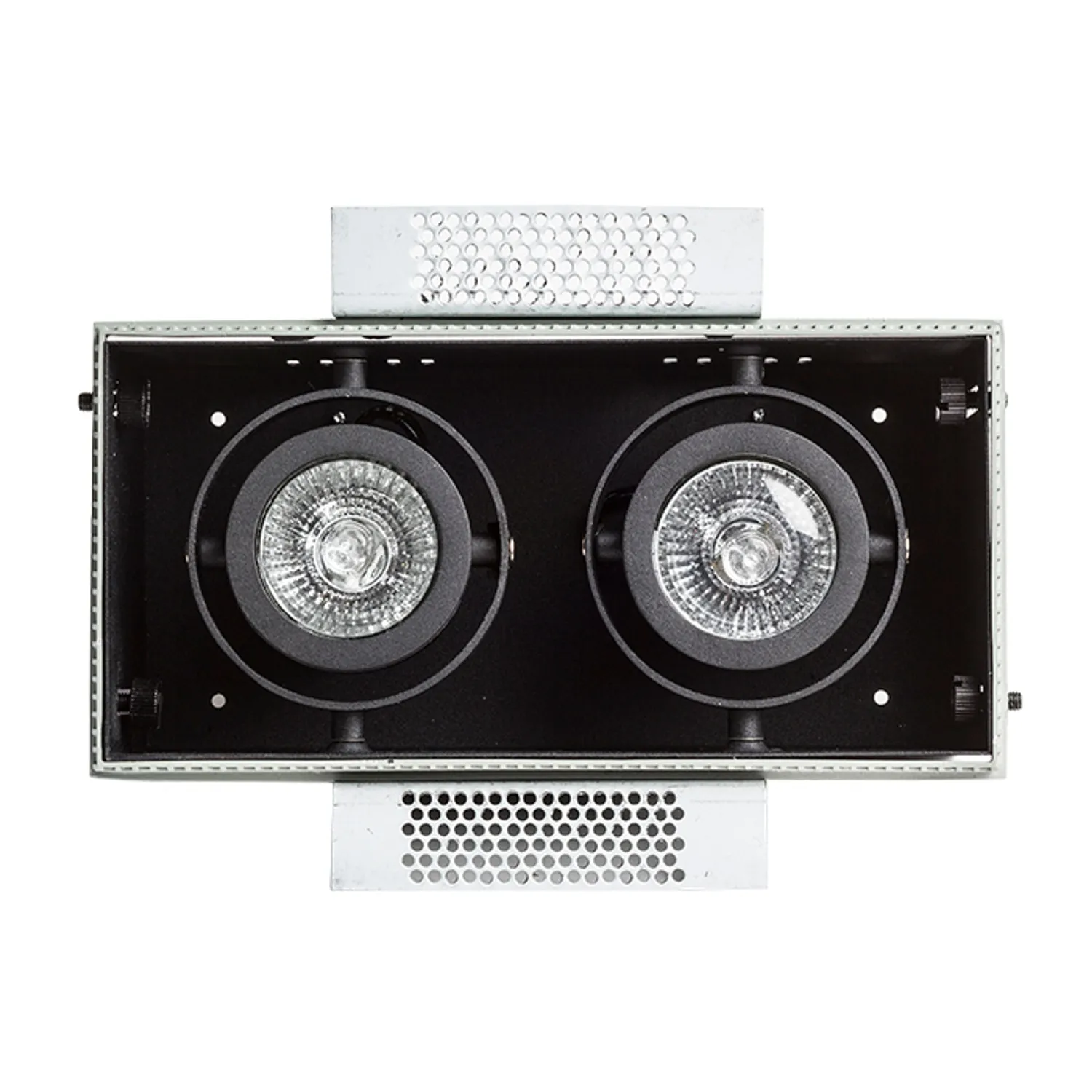 Rendl Light Studio Electra II GU10 spot încastrat negru fără ramă