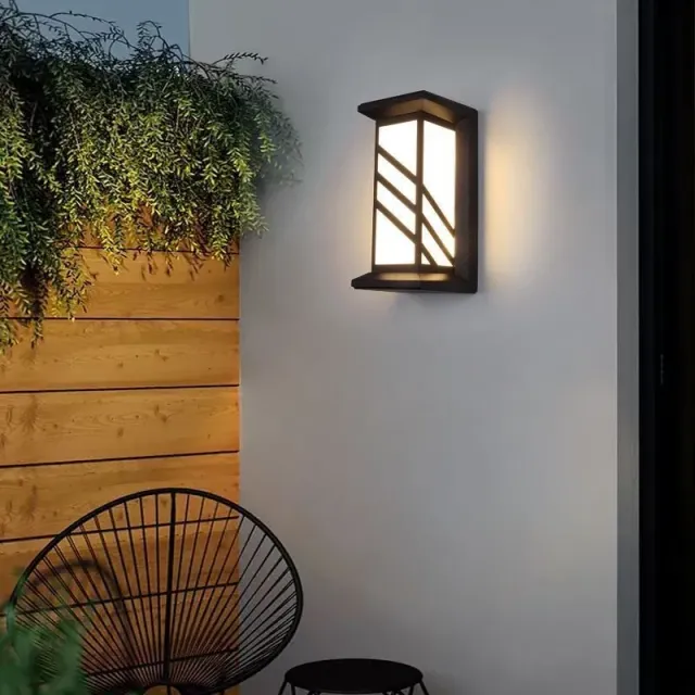 Alessandro Design AX140BK aplica exterior LED alb negru 20W IP65