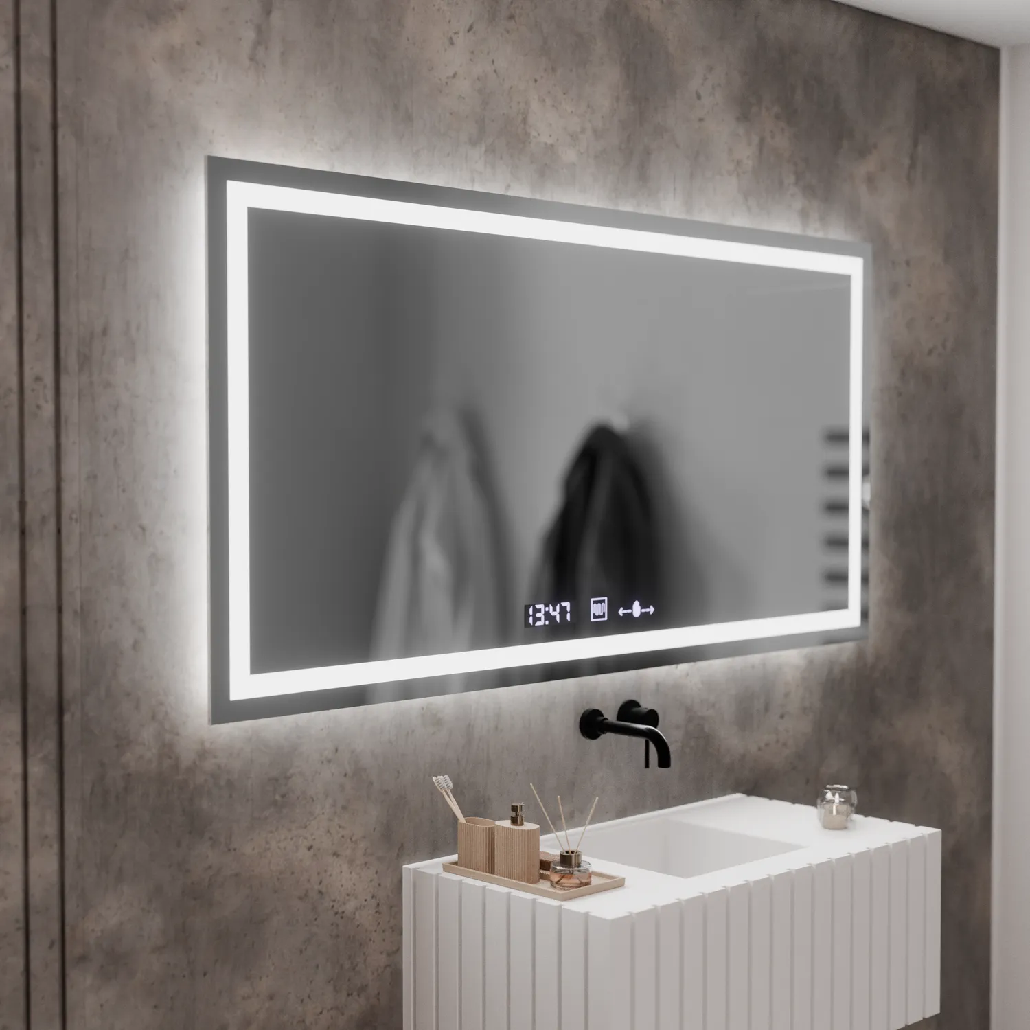 Alessandro Design Verite Marcello oglindă LED 120x60cm