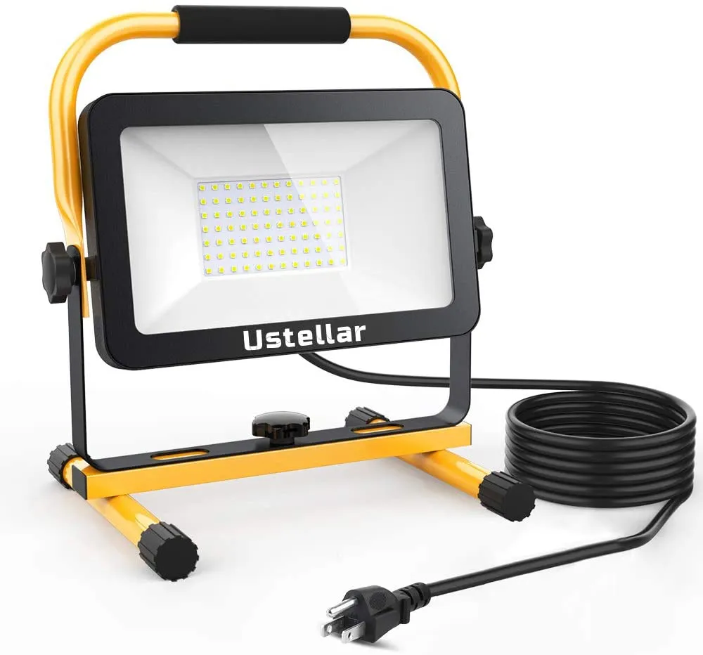 Ustellar 60W lampa de lucru LED alba 6000LM cablu 5m