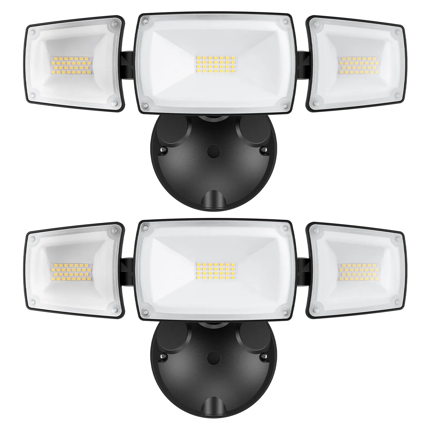 Ustellar 55W proiector LED exterior 2 buc alb lumina zi