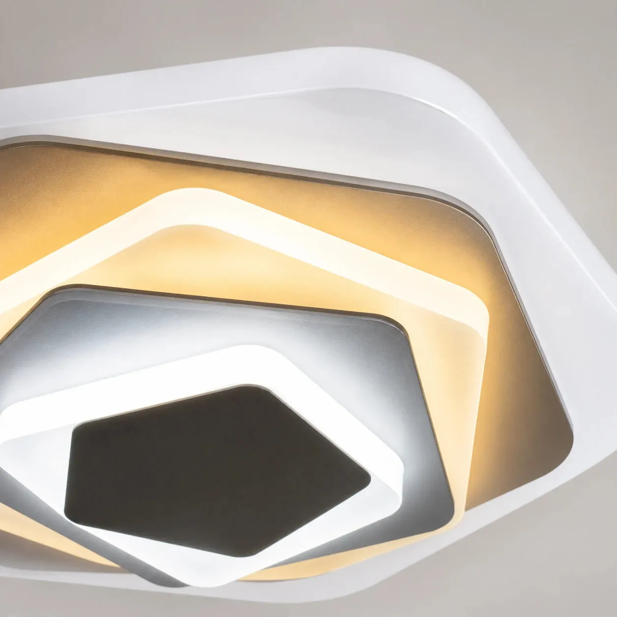 Alessandro Design SIENA 40W lustra LED alba 23cm