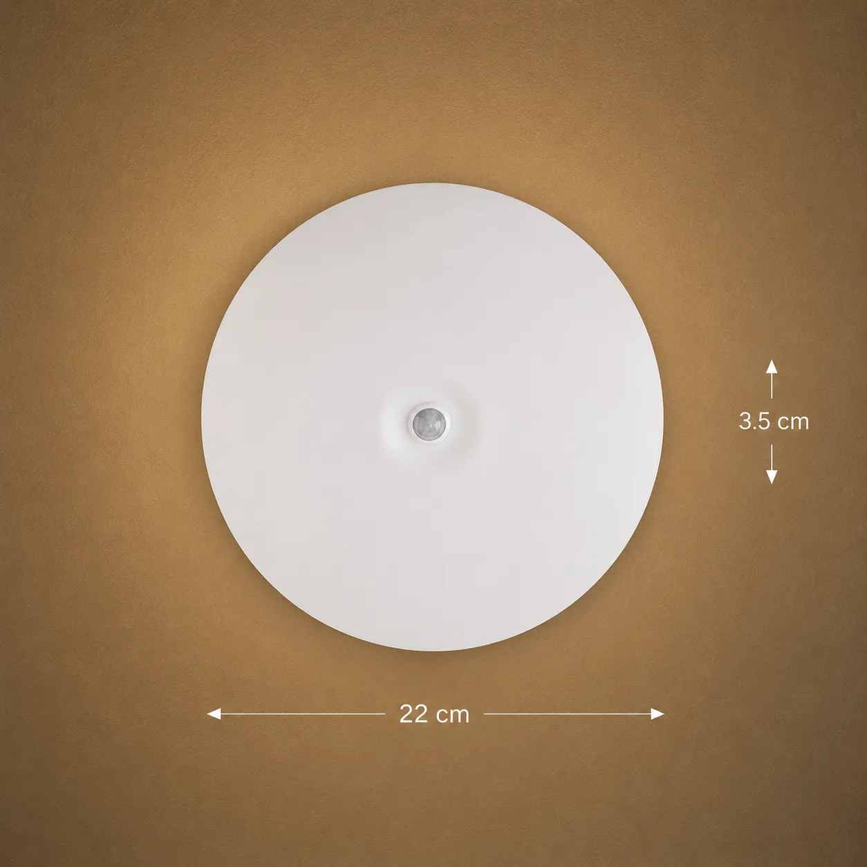 Alessandro Design PL8001 plafoniera LED 22cm alba lumina rece