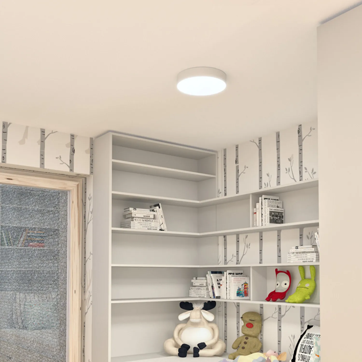 Rendl Larisa R 30 plafoniera LED negru rotund