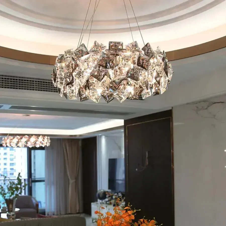 Alessandro Design ARIAN candelabru cristal auriu 6xE27