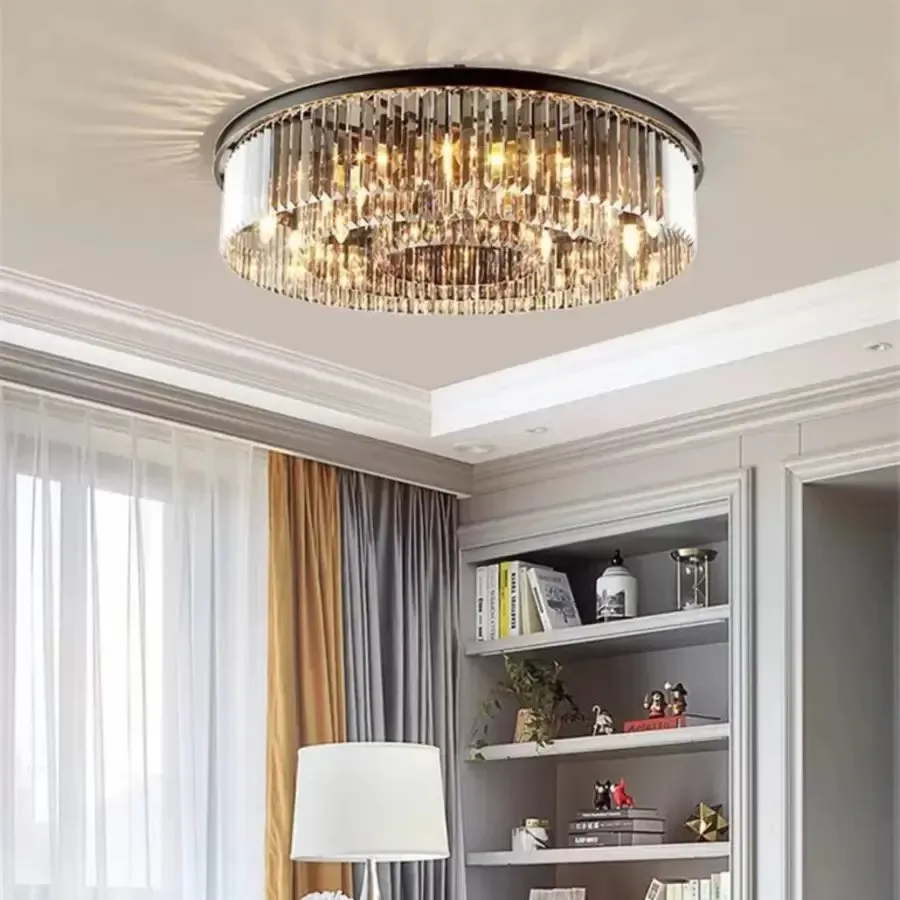 Alessandro Design Brady candelabru cristal gri Ø60cm 18xE14