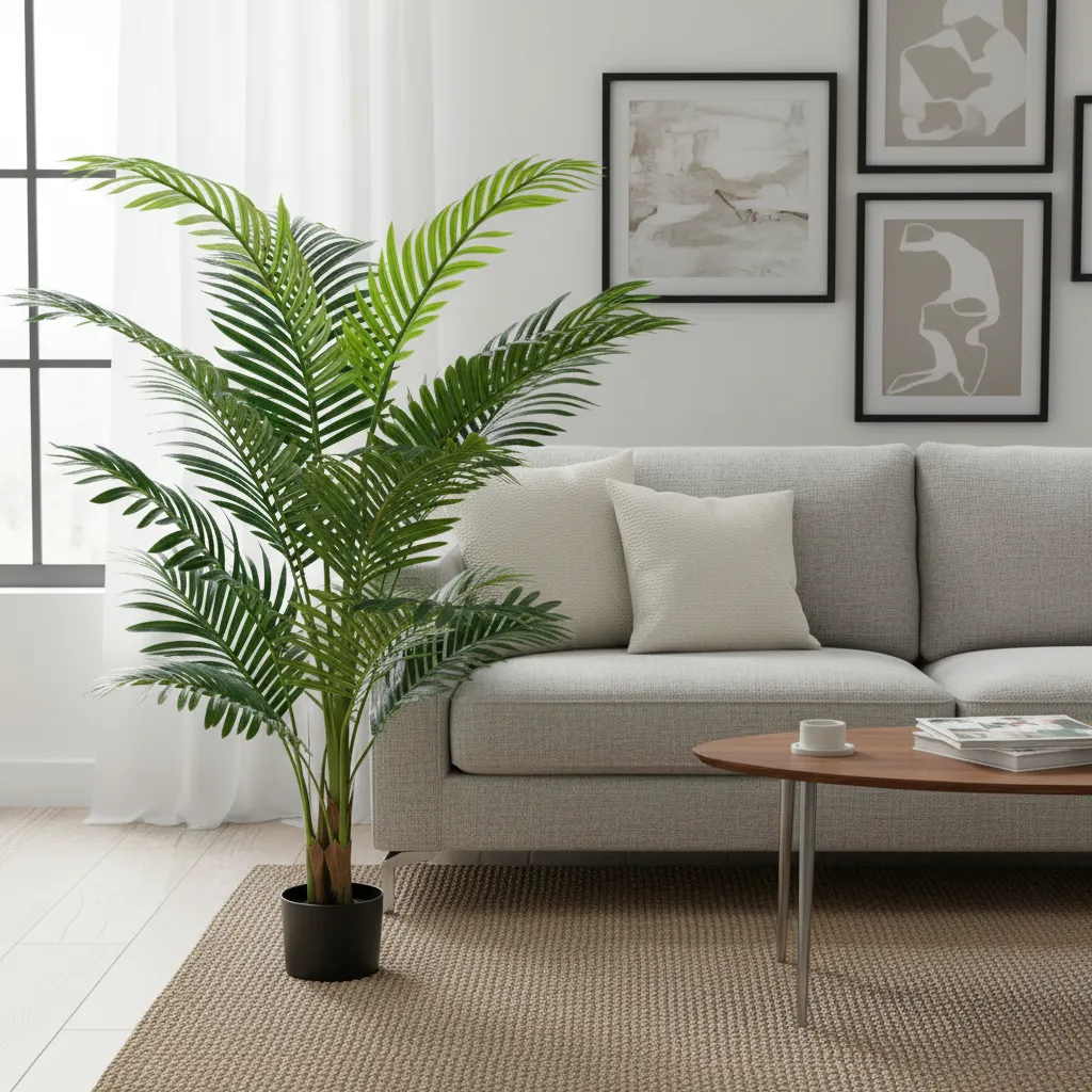Alessandro Design Kentia palmier artificial verde 160 cm ghiveci
