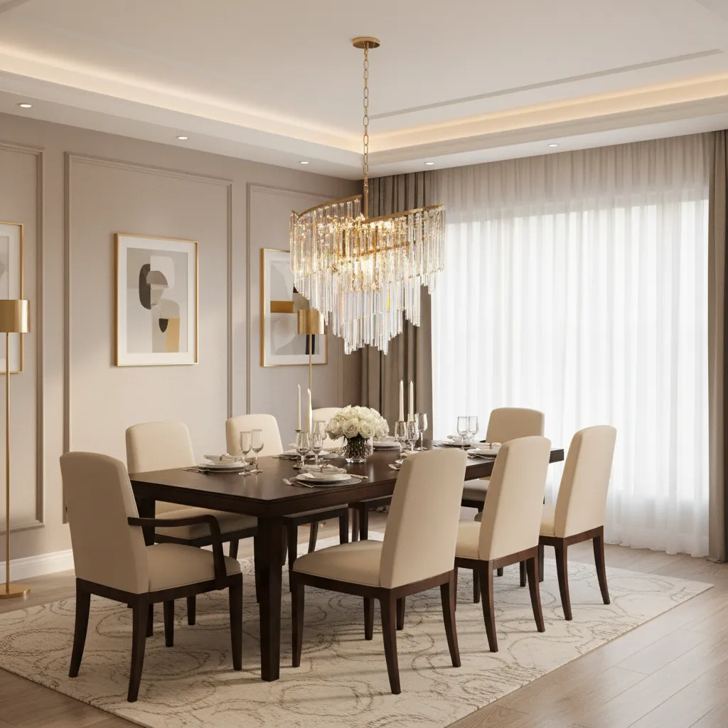 Alessandro Design Tweeze Magno candelabru cristal auriu 60cm