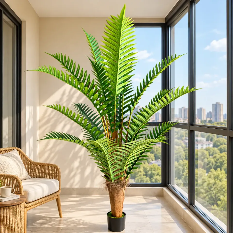 Alessandro Design palmier artificial Royal 220 cm verde cu ghiveci