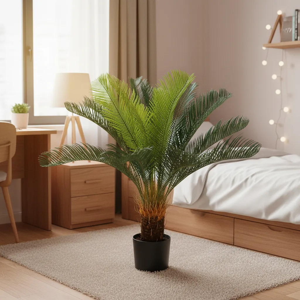 Alessandro Design palmier artificial 85cm 24 frunze cu ghiveci