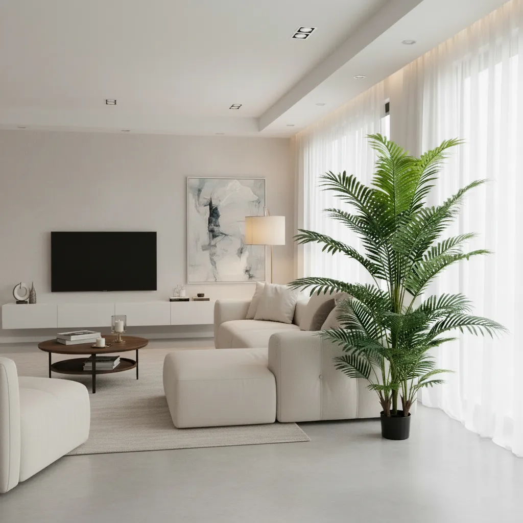 Alessandro Design palmier artificial Kentia 190cm verde ghiveci