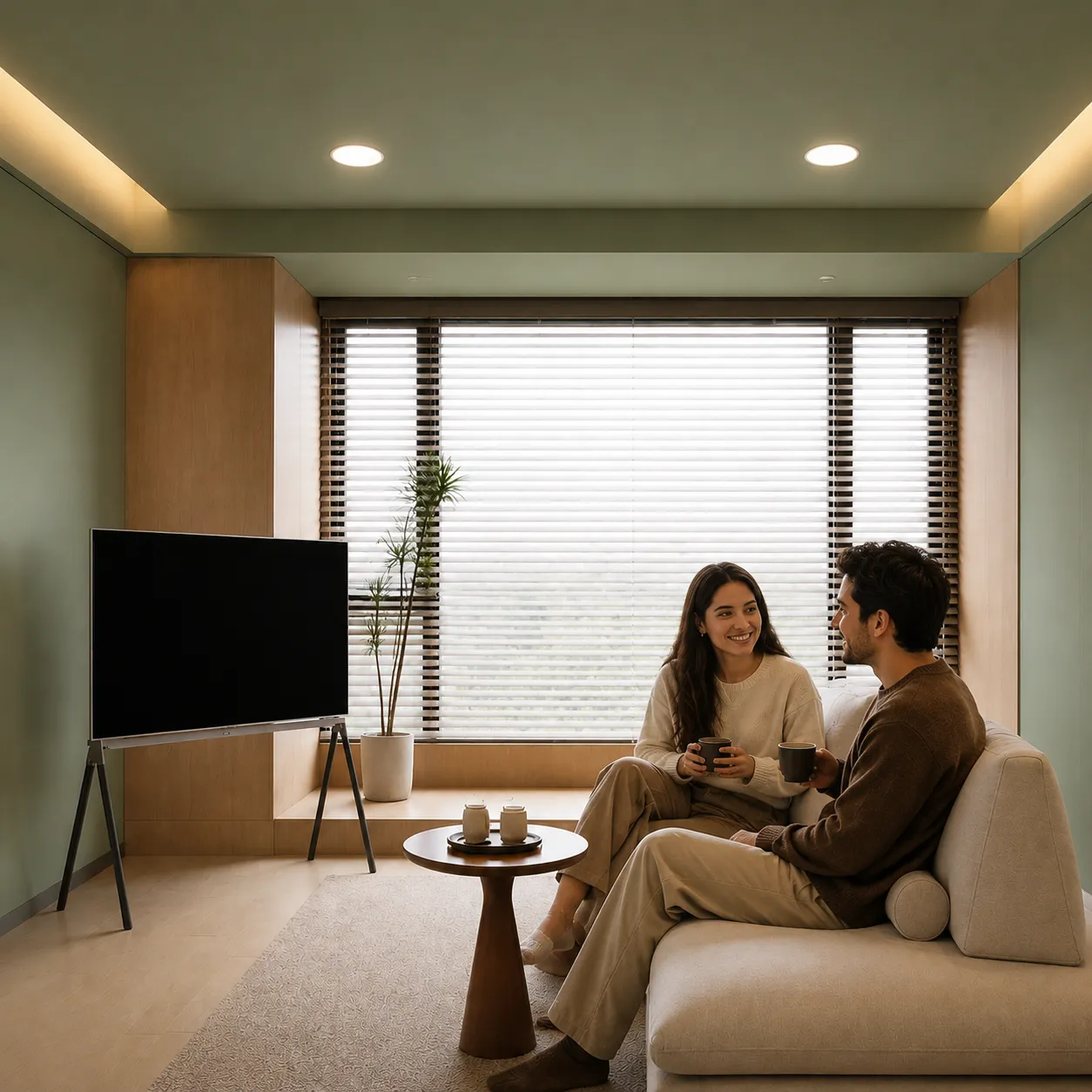 Alessandro Design AKTOBE spot LED alb rotund 12W rece