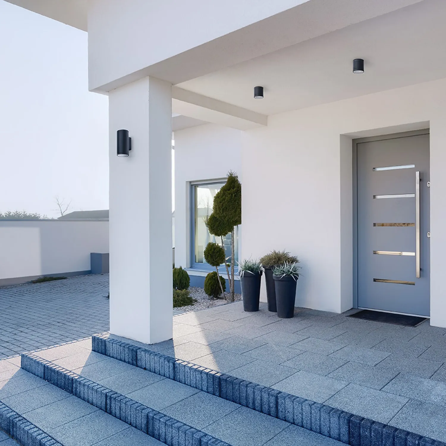 Rendl Light Studio Lizzi plafonieră exterior GU10 antracit