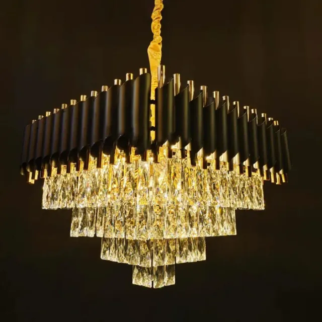 Alessandro Design VERSAILLES Eleganza candelabru cristal 8xE14 auriu
