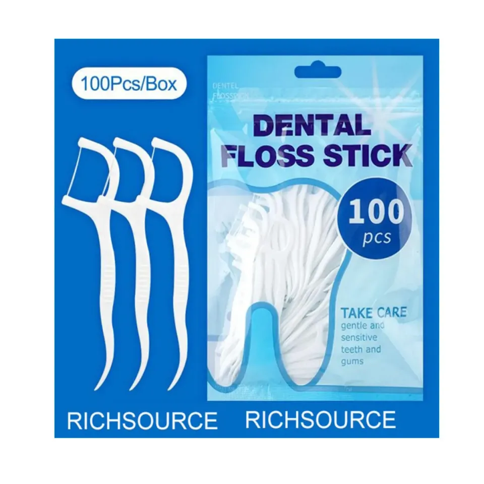 Alessandro Design set 100 scobitori cu ață dentară