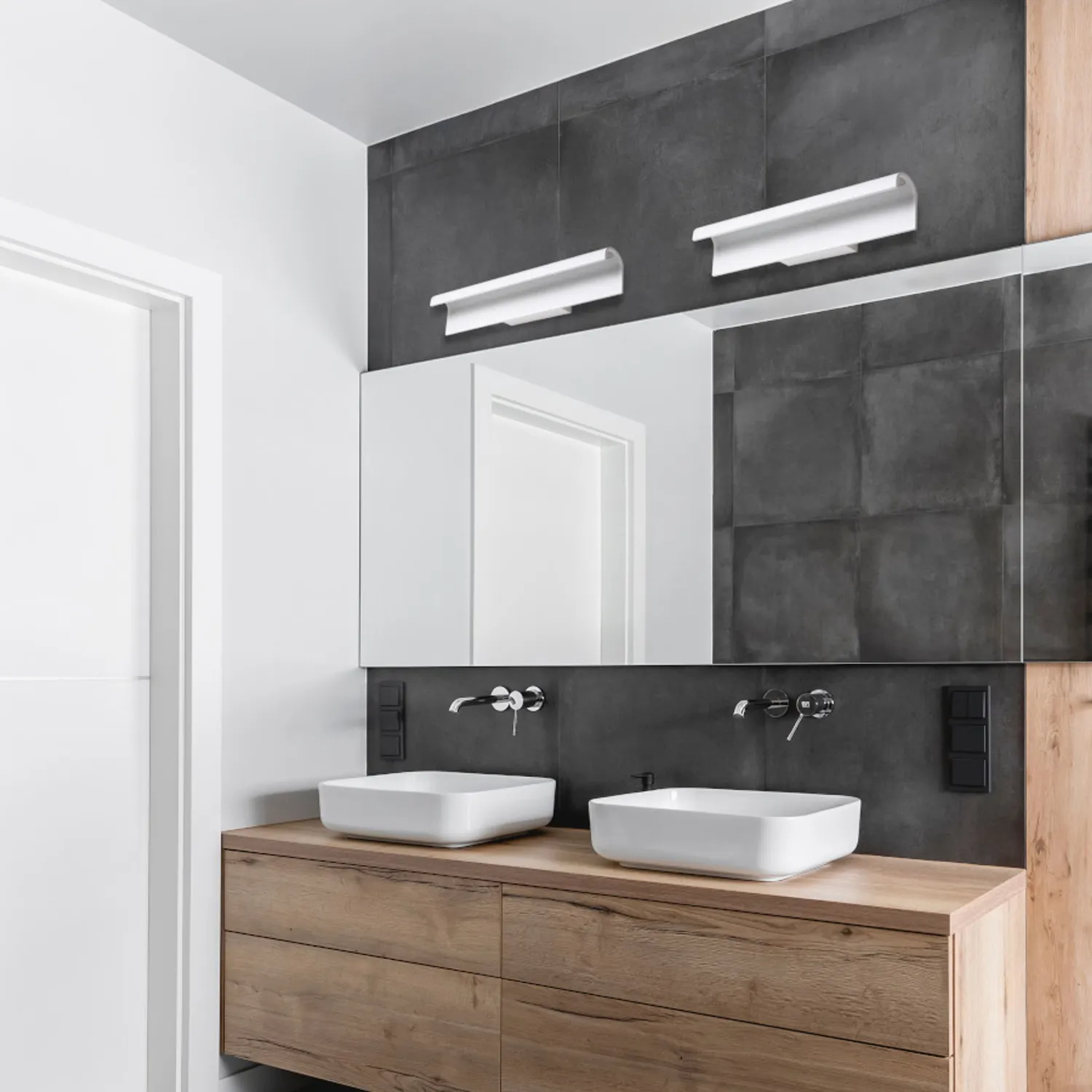 Rendl Light Studio Marais 53 aplica baie alba LED