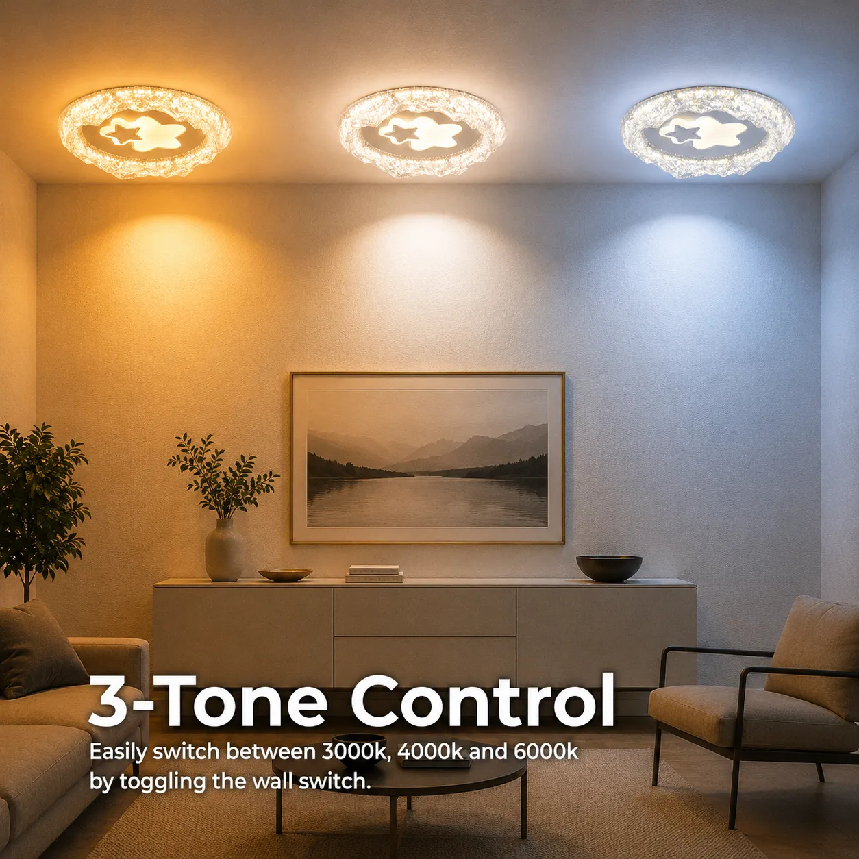 Alessandro Design Petito lustra LED 21W alba 18cm