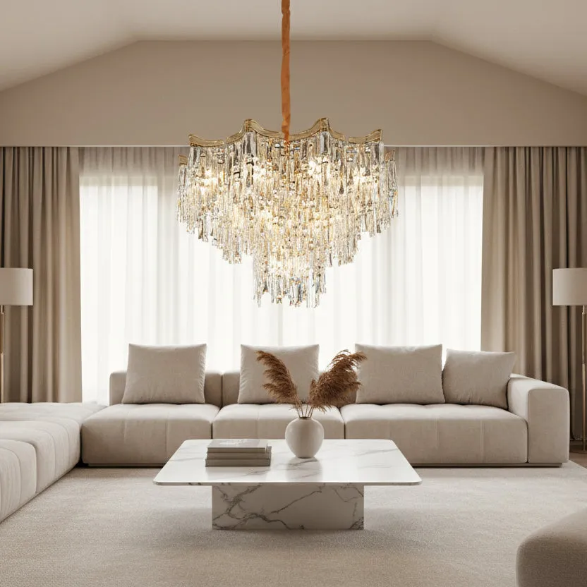 Alessandro Design Vetra Nobile 6xE14 candelabru 40cm auriu