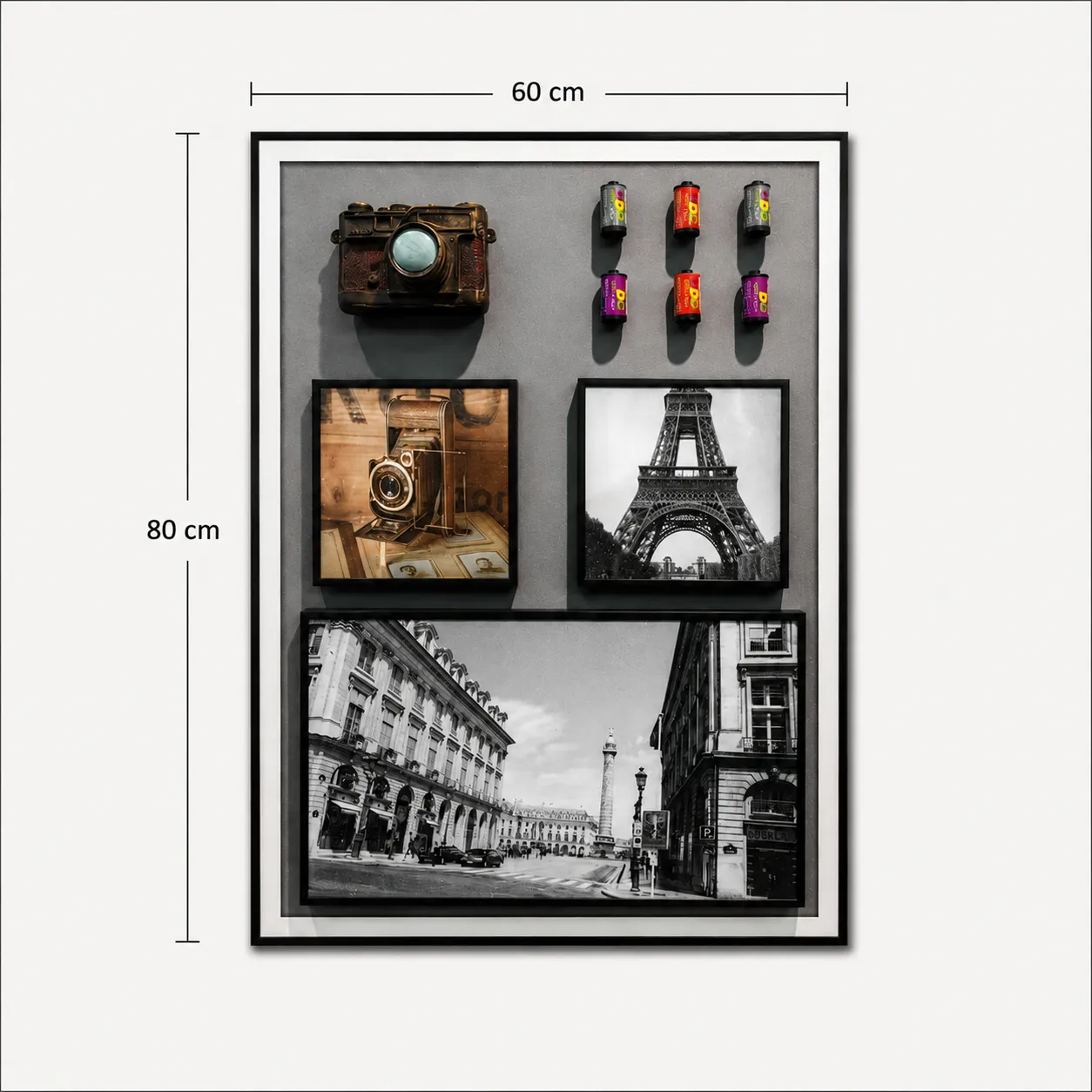 Alessandro Design Memories on Film tablou 60x80cm vintage