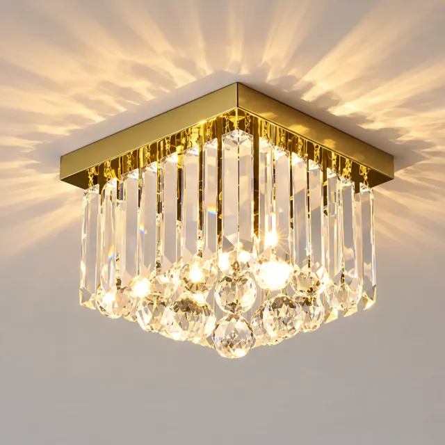 Alessandro Design Martinez lustra cristal aurie 35cm 4xE14