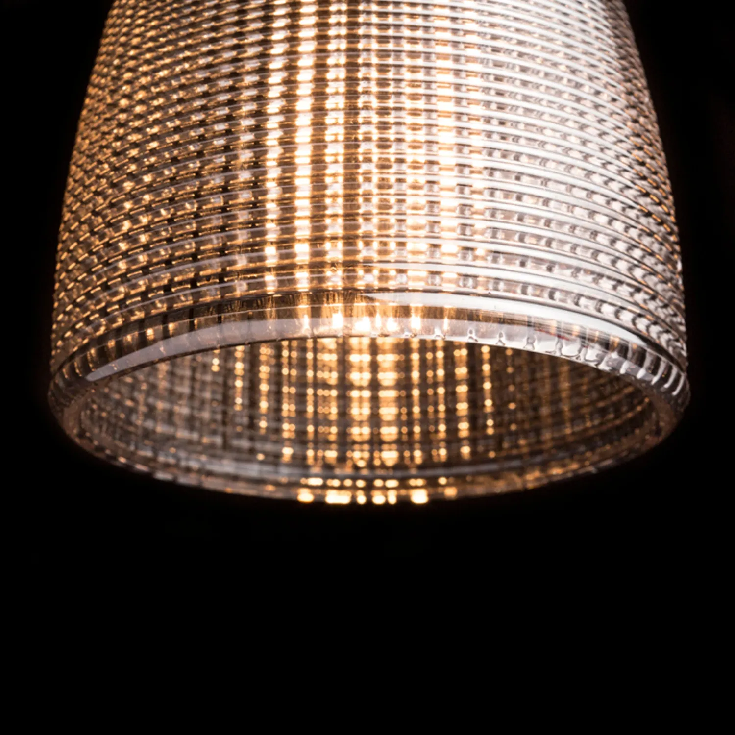 Rendl Light Studio Azria pendul sticlă fumurie crom