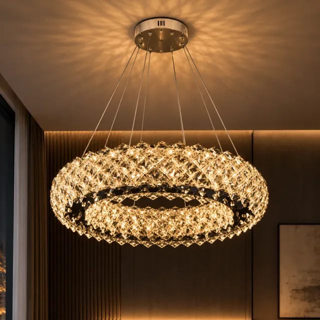 Alessandro Design KALTO Nobile candelabru cristal 72W crom