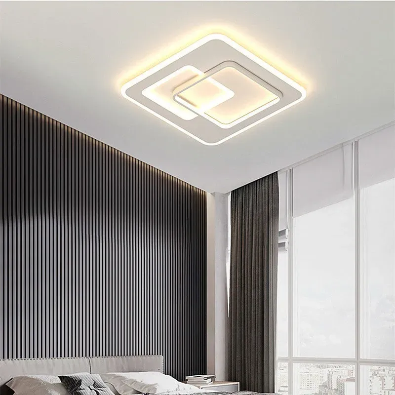 Alessandro Design Nolux 34W lustra LED alba cu telecomanda