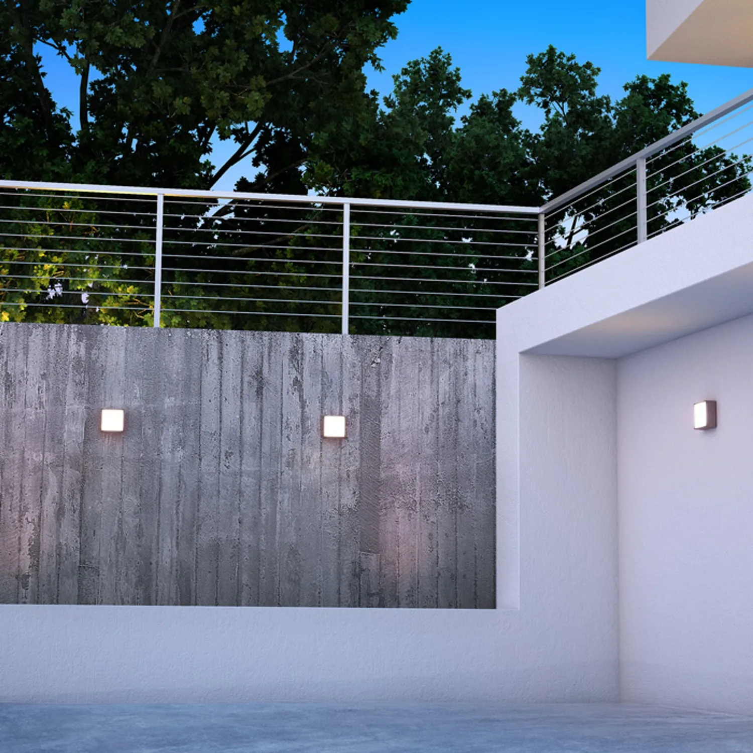 Rendl Light Studio Bono lampa exterior LED antracit