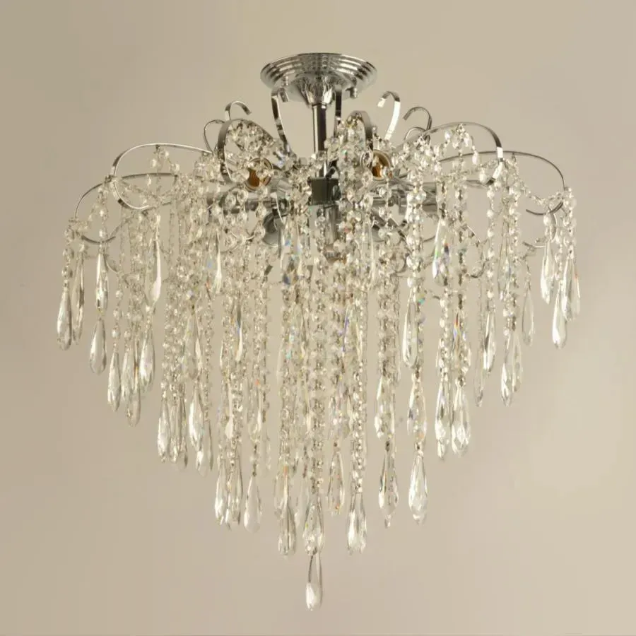 Alessandro Design EGO candelabru cristal cromat 9xE27 60cm
