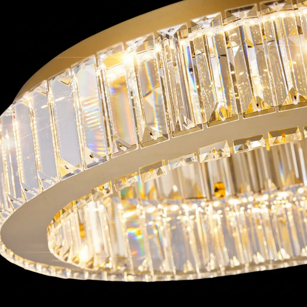 Alessandro Design Vertus 18W lustra LED rotunda crom 29cm dimabila