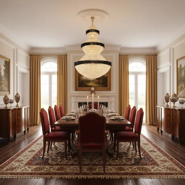 Alessandro Design Tour Regalis 80cm candelabru negru-auriu