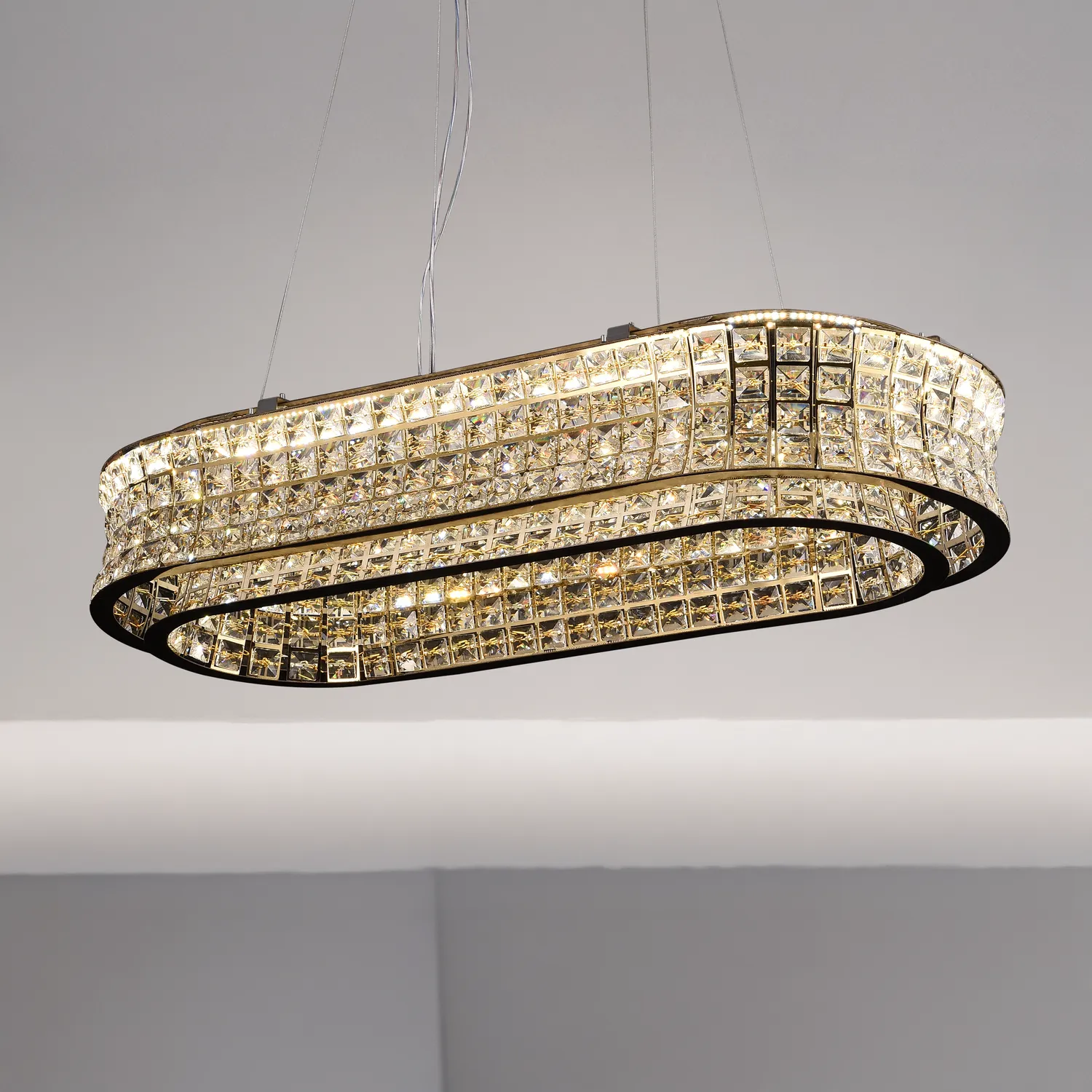 Alessandro Design LLC160/750X350GD lustra LED aurie 72W dimabila
