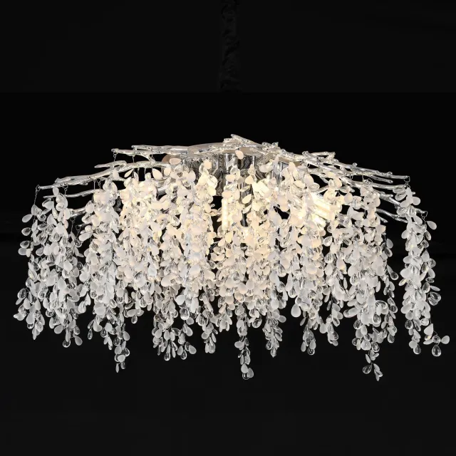 Alessandro Design Willow candelabru cristal 9xE14 crom 50cm