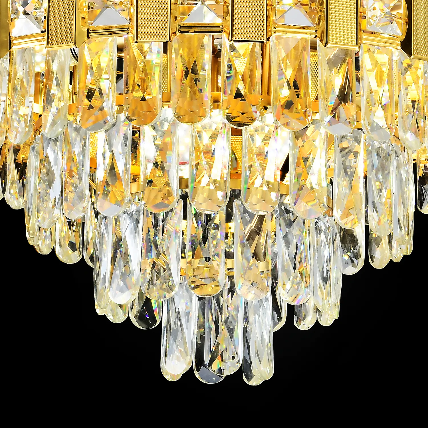 Alessandro Design Bran Elegance candelabru 8xE14 auriu 50cm