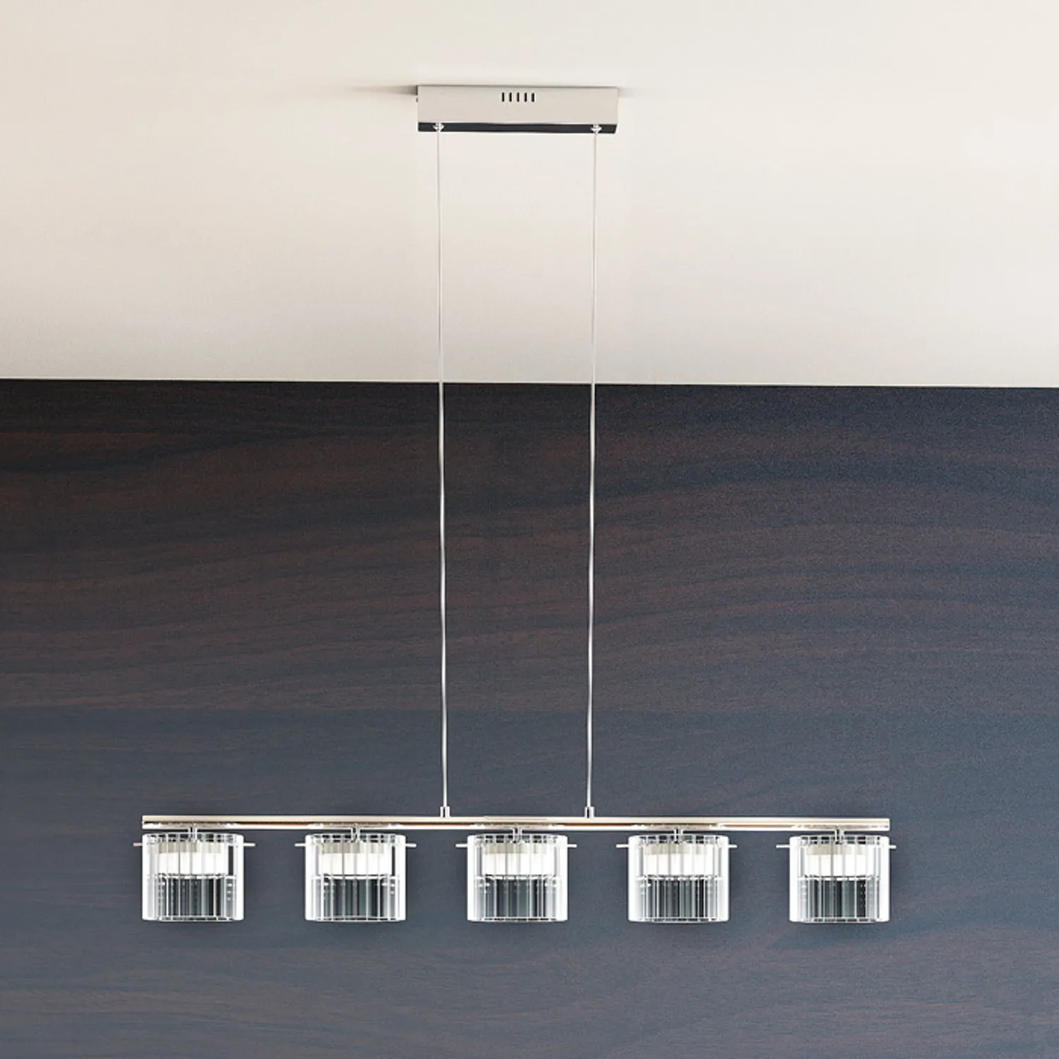 Rendl Light Studio Estra V pendul LED alb 5 reflectoare