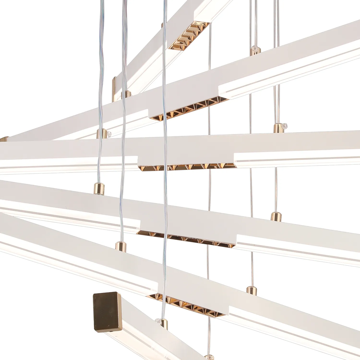 Alessandro Design LT183/6WH 81W lustră LED albă 3000-6000K
