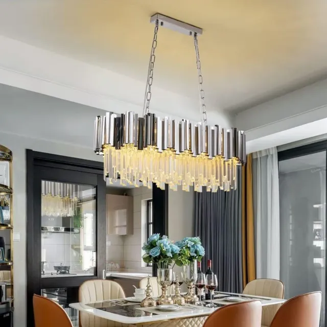 Alessandro Design BLOIS Regalis candelabru cristal 10xE14