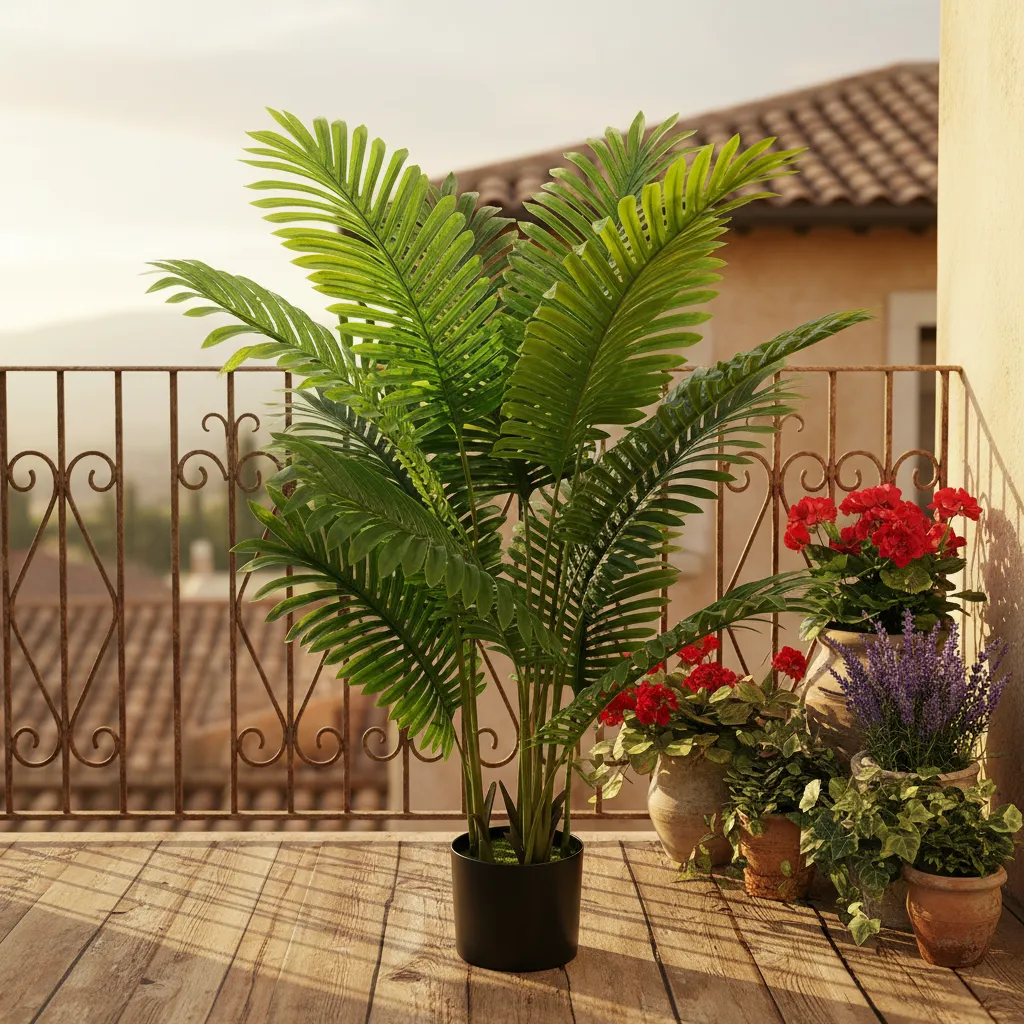 Alessandro Design Areca palmier artificial 120cm verde 12 frunze