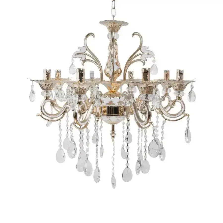 Alessandro Design Ludovico candelabru cristal auriu