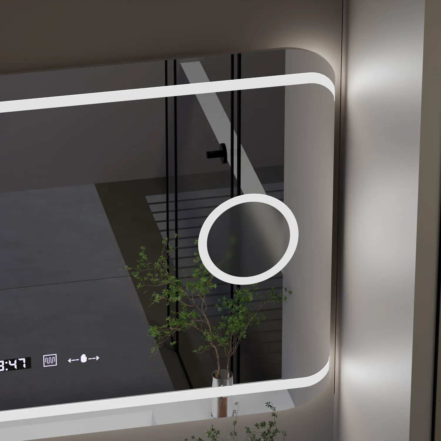 Alessandro Design Marcello oglinda LED 120x80 dezaburire