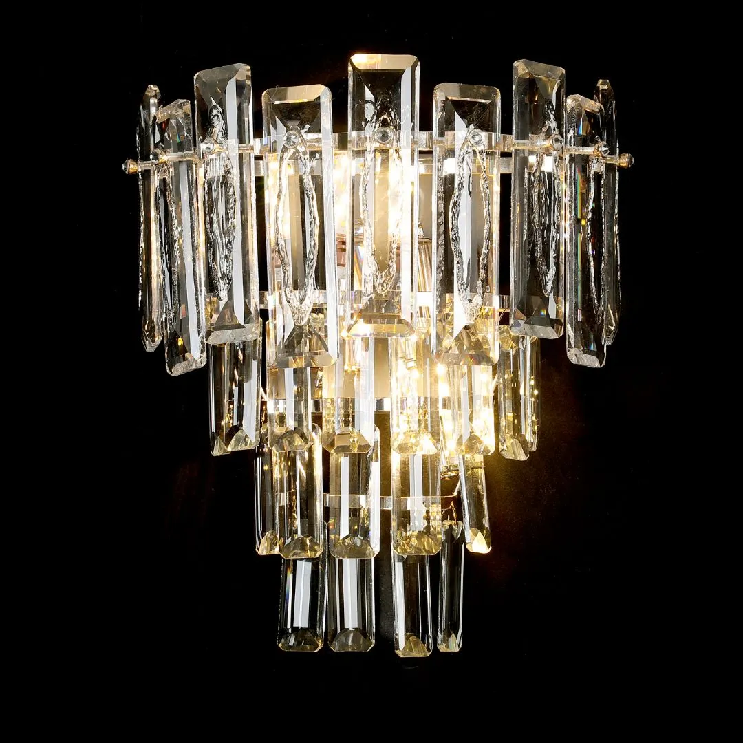 Alessandro Design Belmonte aplică perete cristal 3xE14 transparentă
